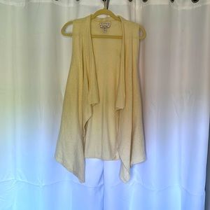 Nanette Lepore 2-ply Cashmere Sleeveless Cardigan